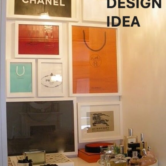 BRITTO paper shopping tote bag - 12" X 12" - Picture 5 of 6